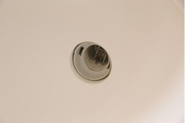 中古　深澤直人　Naoto Fukazawa　「Wan」　ホワイト　自由にポジショニングを変えられる照明(間接照明、床置き照明)(R-045511)