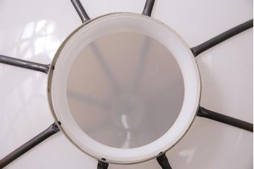 アンティーク照明　大正昭和初期　飾り房　レア!オリエンタルな雰囲気たっぷりの照明(シェード、天井照明)(R-045512)