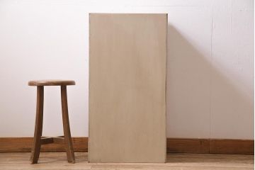 アンティーク家具　昭和中期　レトロな雰囲気のペイントが可愛らしいチェスト(引き出し、サイドチェスト)(R-045514)