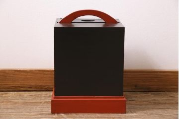 アンティーク雑貨　古民具・骨董　昭和初期　粋な風情溢れる有明行灯・大(行燈・照明)(R-045517)