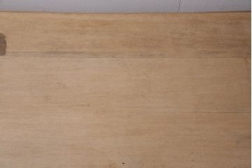 アンティーク家具　昭和中期　ストリップド(剥離)　ナラ材　組立て式　優しい色合いの木肌が素敵な両袖デスク(机、在宅ワーク、在宅用ワークデスク、作業台)(R-045519)
