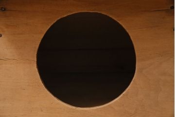 アンティーク家具　昭和初期　ストリップド(剥離)　杉材・ヒノキ材　木の風合いが楽しめるレトロな踏み台(花台)(R-045590)