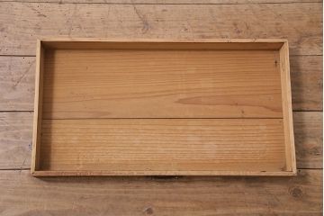 アンティーク家具　明治大正期　天板朴の木・引き出し前板ケヤキ材　使い込まれた木肌が味わい深い文机(座机)(R-045628)