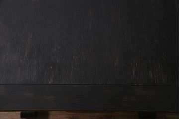 アンティーク家具　イギリスアンティーク　落ち着いた色合いの和洋折衷なドローリーフテーブル(エクステンションテーブル、カフェテーブル、ダイニングテーブル)(R-045630)