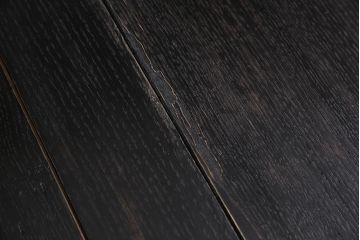 アンティーク家具　イギリスアンティーク　落ち着いた色合いの和洋折衷なドローリーフテーブル(エクステンションテーブル、カフェテーブル、ダイニングテーブル)(R-045630)