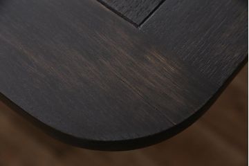 アンティーク家具　イギリスアンティーク　落ち着いた色合いの和洋折衷なドローリーフテーブル(エクステンションテーブル、カフェテーブル、ダイニングテーブル)(R-045630)