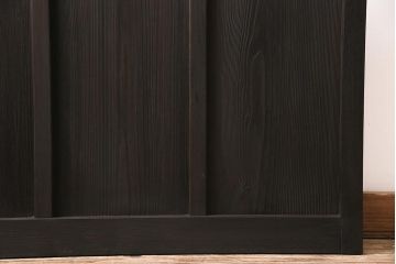 アンティーク建具　昭和初期　クリア・ダイヤガラス　レトロシックな空間におすすめのガラス戸1枚(引き戸、建具)(R-045635)