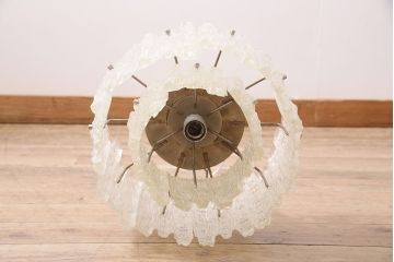 ヴィンテージ照明　アメリカ　ルーサイト　空間を彩るアクセントにおすすめの吊り下げ照明(天井照明、ビンテージ)(R-045637)
