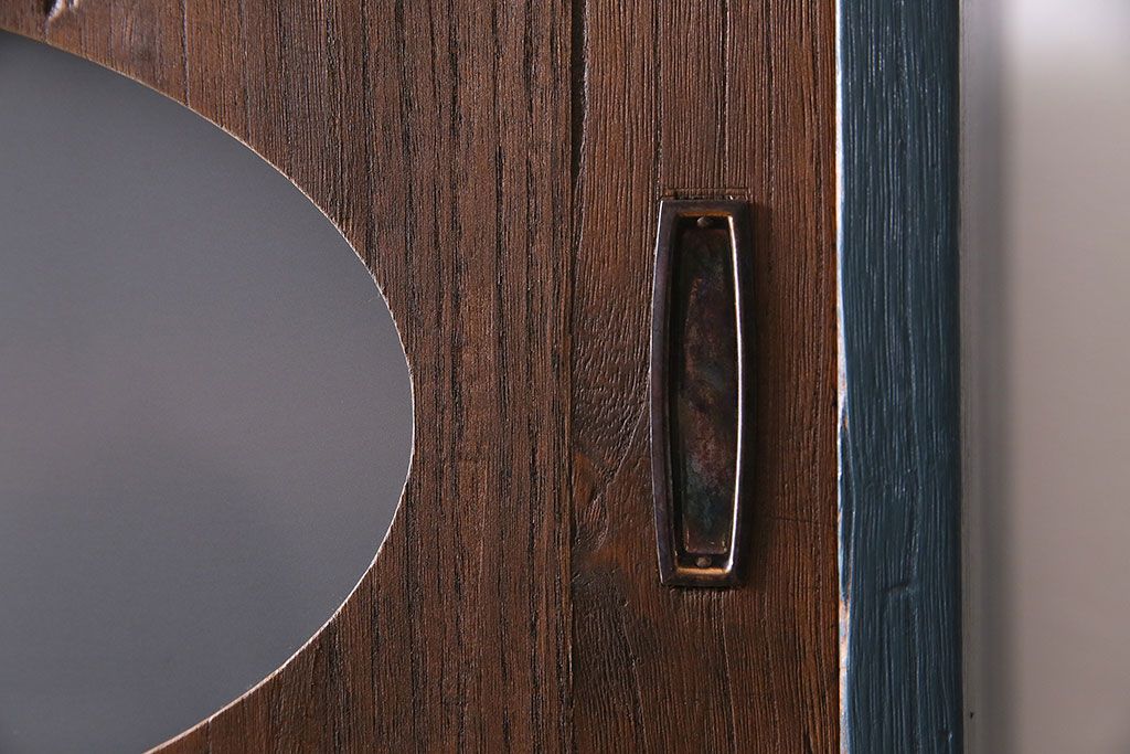 ビンテージ家具　ペイント　前面桐材　レトロな雰囲気漂う重ね箪笥(タンス、たんす)(R-045646)