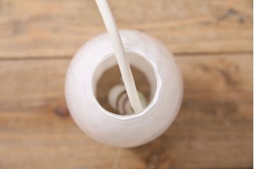 中古　大光電機(DAIKO)　DPN-54279　波線の模様がおしゃれなペンダントライト(シェード、天井照明)(R-045653)