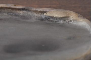 古い硯(中国、端渓、書道具、布箱)(R-045674)