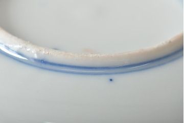 江戸期　古伊万里　花鳥図　色絵小皿3枚セット(R-045686)