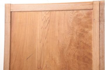 アンティーク建具　明治期　杉材一枚板　美しい杢目の板戸4枚セット(引き戸、建具)(R-045695)