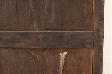 和製アンティーク　シンプルなデザインが取り入れやすい帯戸2枚セット(引き戸、建具、板戸)(R-045706)