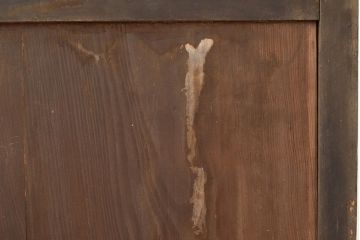 和製アンティーク　シンプルなデザインが取り入れやすい帯戸2枚セット(引き戸、建具、板戸)(R-045706)