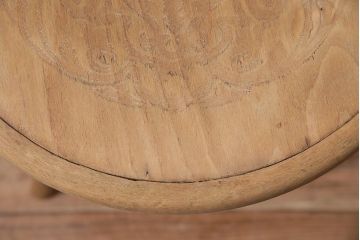 アンティーク家具　イギリス　ストリップド(剥離)　優美なフォルムが魅力的なベントウッドチェア(ダイニングチェア、椅子)(R-045713)