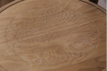 アンティーク家具　イギリス　ストリップド(剥離)　優美なフォルムが魅力的なベントウッドチェア(ダイニングチェア、椅子)(R-045713)