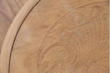 アンティーク家具　イギリス　ストリップド(剥離)　優美なフォルムが魅力的なベントウッドチェア(ダイニングチェア、椅子)(R-045714)