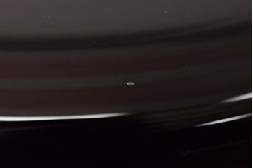 ドイツ　テレジアンタール　キャンディーポット?(蓋物)ガラス小物入れ(R-045728)
