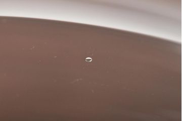 ドイツ　テレジアンタール　ガラス蓋物(キャンディーポット、小物入れ)(R-045730)
