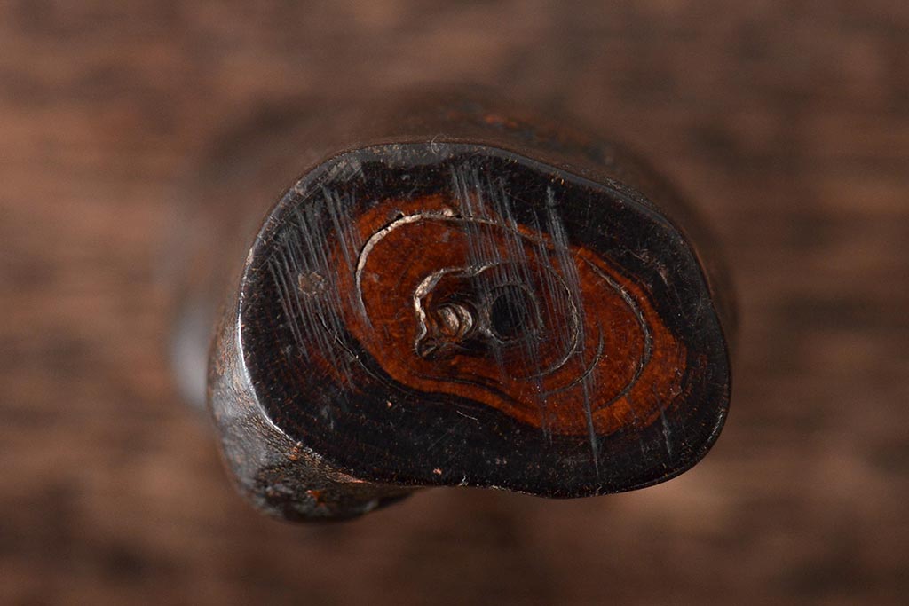 江戸〜明治　古い根付3点(直次、蝉、大黒、彫刻)(R-045735)