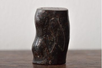 江戸〜明治　古い根付3点(直次、蝉、大黒、彫刻)(R-045735)