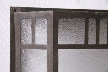 アンティーク雑貨　昭和初期　特大　固定式　和の風情を感じさせる壁掛け照明カバー(ウォールカバー)(R-045748)