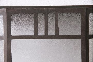アンティーク雑貨　昭和初期　特大　固定式　和の風情を感じさせる壁掛け照明カバー(ウォールカバー)(R-045748)