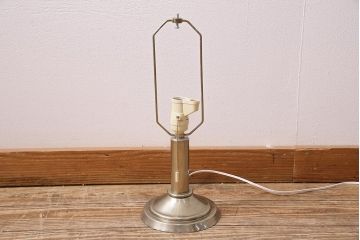 ビンテージ照明　シェードがおしゃれなスタンドライト(ナイトランプ、卓上照明)(R-045753)