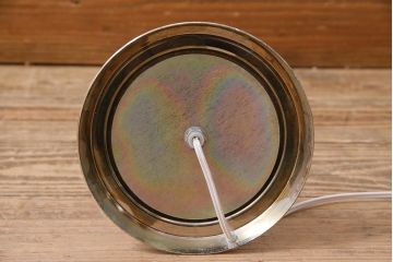 ビンテージ照明　シェードがおしゃれなスタンドライト(ナイトランプ、卓上照明)(R-045753)