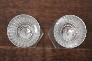 バカラ　Baccarat　シャンパングラス2客(R-045758)