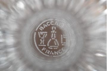 バカラ(Baccarat)　マッセナ　ワイングラス2客(フルレッドクリスタルガラス)(R-045761)