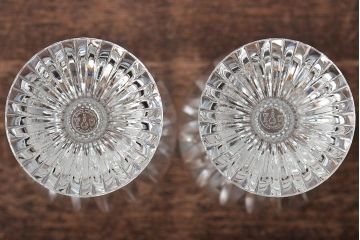 バカラ(Baccarat)　マッセナ　ワイングラス2客(フルレッドクリスタルガラス)(R-045762)