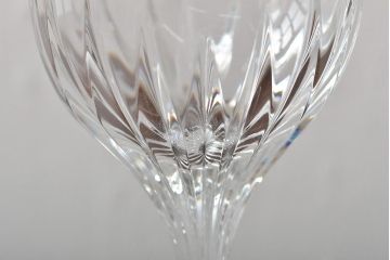 バカラ(Baccarat)　マッセナ　ワイングラス2客(フルレッドクリスタルガラス)(R-045762)