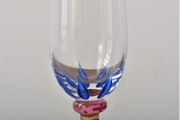 北欧　KOSTA　BODA(コスタボダ)　ペイントグラス2客(R-045763)