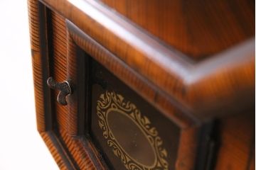 和製アンティーク　SEIKOSHA(精工舎、セイコー)　電池式　八角振り子時計(掛時計、柱時計)(R-045764)