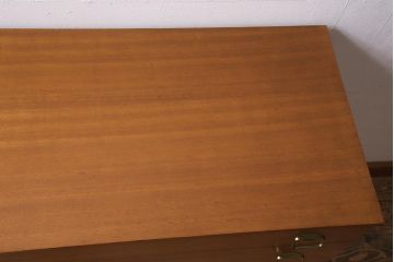 ヴィンテージ家具　イギリスビンテージ　AVALON　チーク材　北欧風のチェスト(引き出し、サイドチェスト)(R-045769)