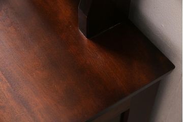 中古　松本民芸家具　特注品　角型ミラー　高級感漂うクラシカルな佇まいが魅力のドレッサー(定価約34万円)(鏡台)(R-045772)
