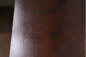 中古　松本民芸家具　特注品　角型ミラー　高級感漂うクラシカルな佇まいが魅力のドレッサー(定価約34万円)(鏡台)(R-045772)