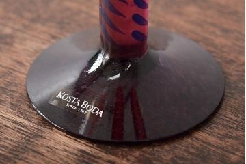 北欧　KOSTA　BODA(コスタボダ)　ワイングラス2客(R-045780)