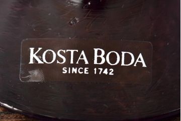北欧　KOSTA　BODA(コスタボダ)　ワイングラス2客(R-045780)