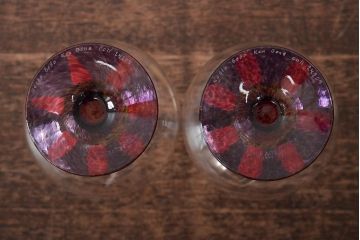 北欧　KOSTA　BODA(コスタボダ)　ワイングラス2客(R-045780)