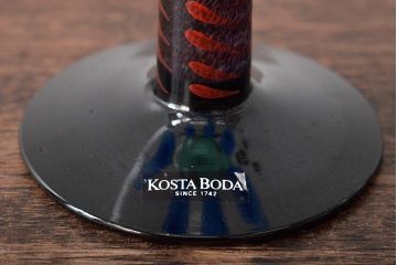 北欧　KOSTA　BODA(コスタボダ)　ワイングラス3客(R-045781)