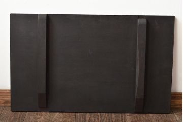 古い　クローバ化成肥料　木製看板(日本水素工業)(R-045783)