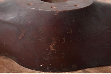 大正12年　旧日本軍　戦闘機木製プロペラ　日本楽器会社　甲式3型　No.70(R-045785)