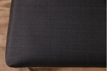 ヴィンテージ家具　ドイツ　WK WOHNEN　黒を基調としたモダンなデザインのチェア(ダイニングチェア、ビンテージ)(R-045794)