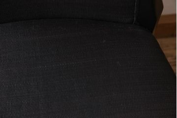 ヴィンテージ家具　ドイツ　WK WOHNEN　黒を基調としたモダンなデザインのチェア(ダイニングチェア、ビンテージ)(R-045794)