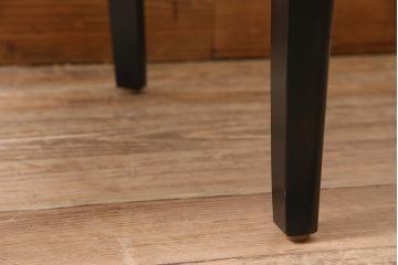 ヴィンテージ家具　ドイツ　WK WOHNEN　黒を基調としたモダンなデザインのチェア(ダイニングチェア、ビンテージ)(R-045798)