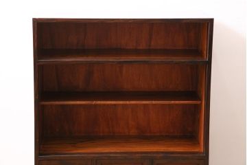 中古　民芸家具　赤みがかった木肌が上品な戸棚(茶棚、水屋箪笥、松本民芸家具)(R-045801)