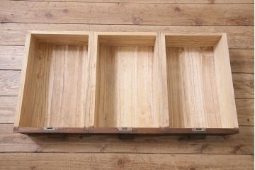 ラフジュ工房オリジナル　古箪笥リメイク　月見うさぎが愛らしい脚付きローボード(テレビ台、テレビボード)(R-045802)